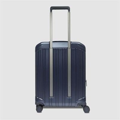 Piquadro PQ-Light - 4 tekerlekli kabin arabası 55 cm erw. mat mavi, Mavi/Opako, Ölçü Birimi