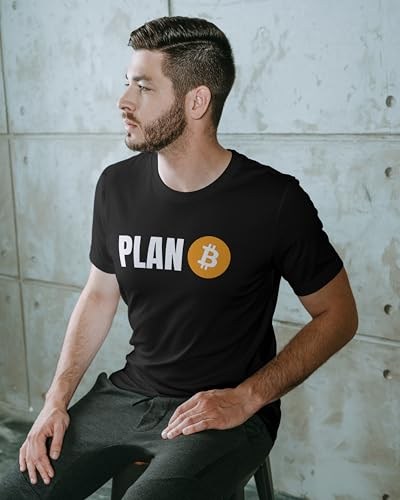 Plan Bitcoin Tişört Btc Tshirt Siyah Unisex