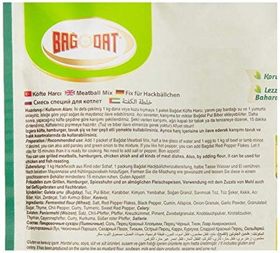 Plant Love Organic Bağdat Köfte Harcı 90 Gr (3 paketi)