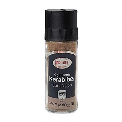 Plant Love Organic Bağdat Öğütülmüş Karabiber Tuzluklu Cam 55 Gr
