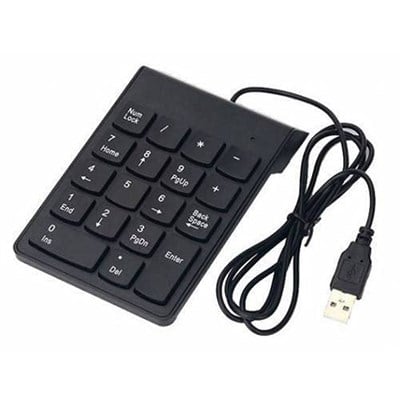 Platoon NUMERİC KEYPAD-NUMPAD-USB KABLOLU KEYPAD 18 Tuş Numped Keyped Say