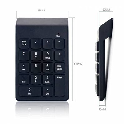 Platoon NUMERİC KEYPAD-NUMPAD-USB KABLOLU KEYPAD 18 Tuş Numped Keyped Say