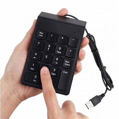 Platoon NUMERİC KEYPAD-NUMPAD-USB KABLOLU KEYPAD 18 Tuş Numped Keyped Say