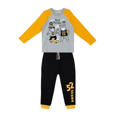 Play Allday Erkek Çocuk T-shirt Pantolon Takım
