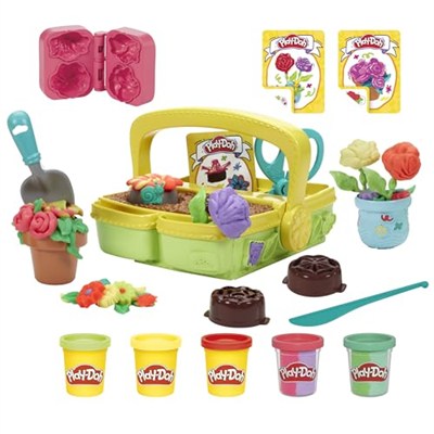 Play-Doh Blooming Flower Garden Oyun Seti | Doğa Temalı Rol Yapma ve Yaratıcı Oyun | 3 Yaş ve Üzeri Çocuklar İçin Sanat ve El İşi Seti
