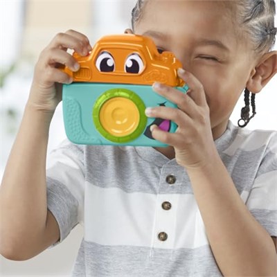 Play-Doh Fotoğraf Eğlencesi Başlangıç Seti | Hayal Gücüne Dayalı Oyun İçin Oyuncak Kamera | 2 Yaş ve Üzeri Kız ve Erkek Çocuklar İçin Sanat ve El İşi Etkinlikleri | 7 Aksesuar ve Oyun Matı Dahil