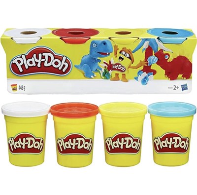 Play-Doh Hasbro B5517 Play Doh Oyun Hamuru 4Lu 1