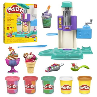 Play-Doh Rainbow Swirl Dondurma Oyun Seti