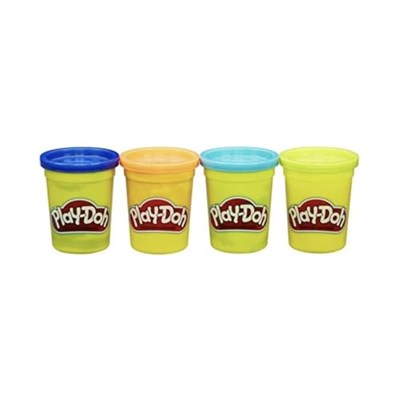 Play-Doh Tatlı Renkler Oyun Hamuru 4lü Paket | Her Biri 113 g (4 oz) Kutu | 2 Yaş ve Üzeri Çocuklar İçin | Sanat ve El İşi Etkinlikleri ile Parti Hediyeleri İçin İdeal