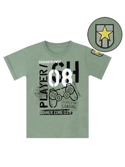 Player 8 Erkek Çocuk T-shirt Kapri Şort Takım