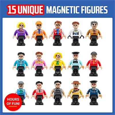 Playmags Manyetik Figürler I 15 Parçalı Set