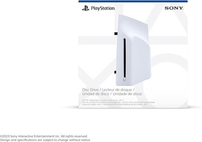 PlayStation PS5 Dijital Baskı Konsolları İçin Disk Sürücüsü (ince)