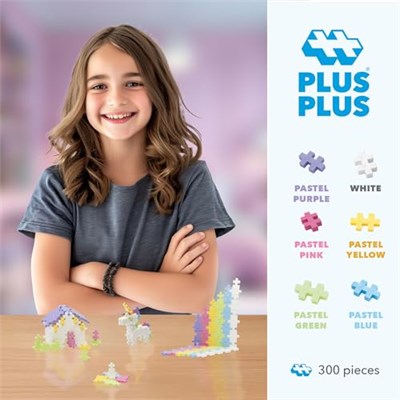 Plus Plus Klocki Mini pastelowe 300 elementów w opakowaniu [KLOCKI]