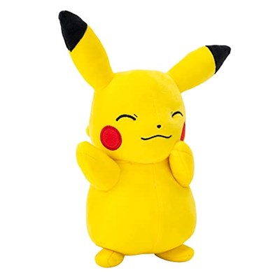 Pokémon PKW2696-20cm Peluş - Pikachu, Resmi Pokémon Peluş