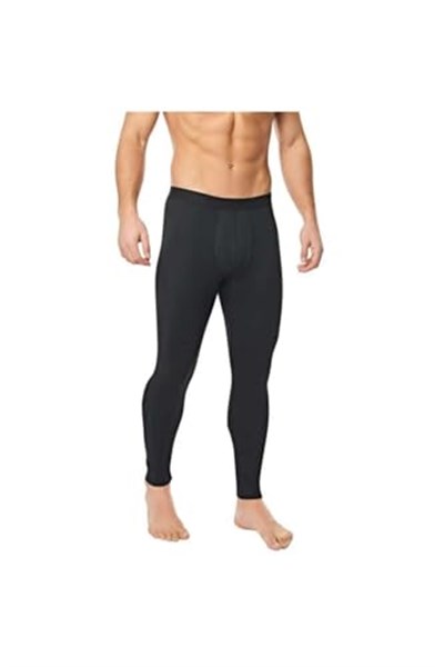 Poky Erkek Siyah Thermal/Termal Tayt Içlik-0125 (SİYAH/S)