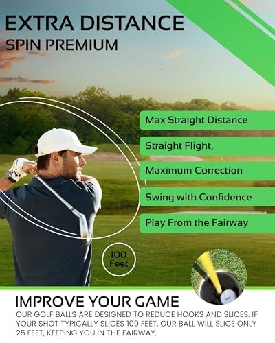 Polara Ultimate Straight Self Correcting 2 Piece Golf Balls (1 Dozen) (Japonyadan ithal)