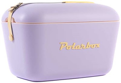Polarbox Soğutma kutusu – Soğutucu çanta, küçük, 20 l, mor, kamp buzdolabı, soğutma kutuları, derin dondurucu, mini soğutucu çanta, piknik ve plaj, araba