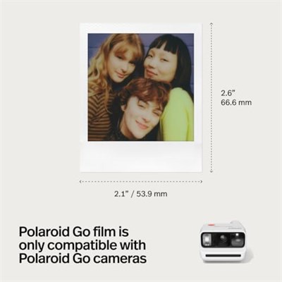 Polaroid - 6017 - Polaroid Go Instant Film – double pack - Seçenekler: 16 Photos (1 Double Pack), 5 pack (80 photos)