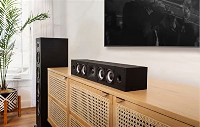 Polk Audio Monitor Xt35 Ince Merkezi Hoparlör, Hi-Res Sertifikalı, Dolby Atmos Ve Dts:X (Adet) Ile Uyumlu, Siyah - Seçenekler: MXT35 Merkezi Hoparlör (Adet)...