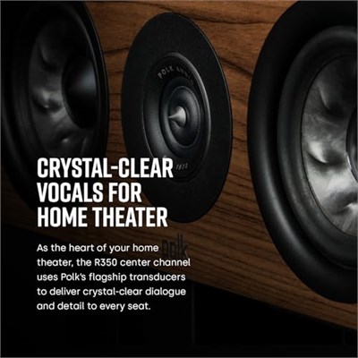 Polk Audio Reserve R350 Black Hifi Hoparlör (Ampli Ile Çalışır)