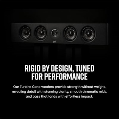 Polk Audio Reserve R350 Black Hifi Hoparlör (Ampli Ile Çalışır)