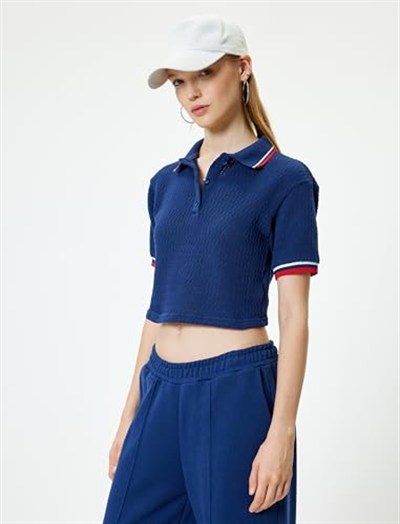 Polo Neck T-Shirt