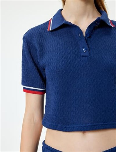 Polo Neck T-Shirt