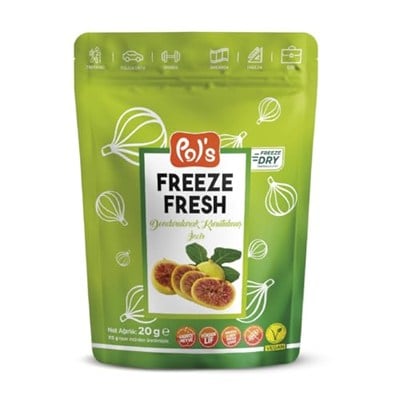 Pols-Freeze Fresh Dondurularak Kurutulmuş Incir 20 Gr.