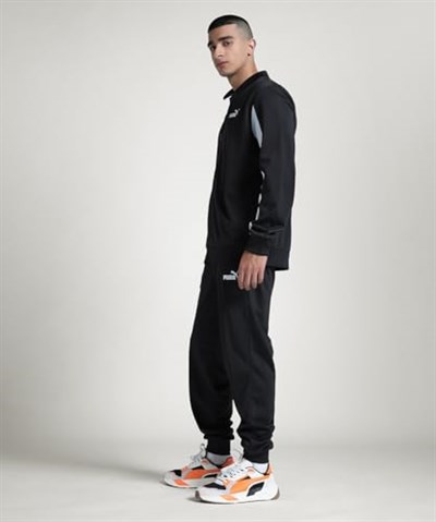 Poly Baseball Erkek Siyah Günlük Stil Sweatshirt 68485101