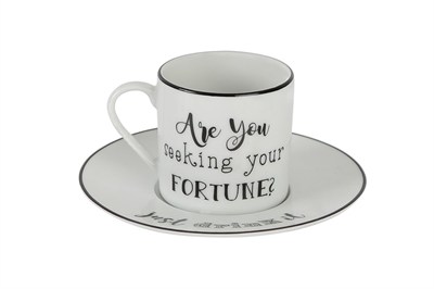 Porland Be Happy Kahve Fincan Takımı 4 Parça