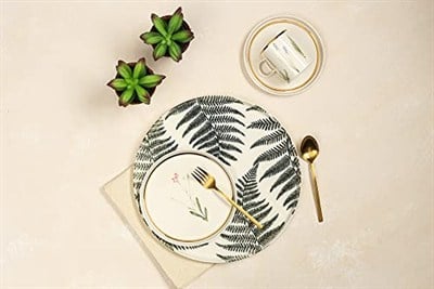Porland Botanical 19 Parça 6 Kişilik Pasta&Çay Takımı