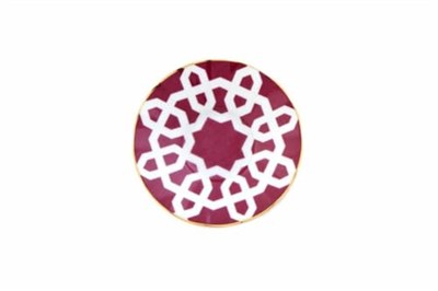 Porland Morocco Karma Renk Çay Tabağı 12 cm 6lı