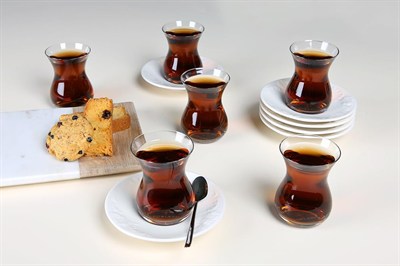 Porland Suzanne 6 Kişilik Çay Takımı