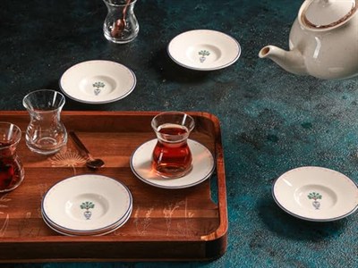 Porland Vaso Piccolo 12 Parça 6 Kişilik Çay Takımı