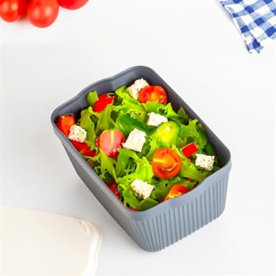 Porsima 1037 Erzak Çok Amaçlı Bakliyat Saklama Kabı Dolap İçi Organizer 6LI 1,5 L Still Box