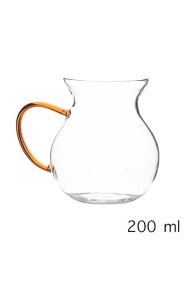 Porsima Lm-0035 Ehli Keyf 4 Parça 4 Kişilik Çay Seti – 200 Ml Borosilikat Cam Kulplu Tombik Bardak Takımı