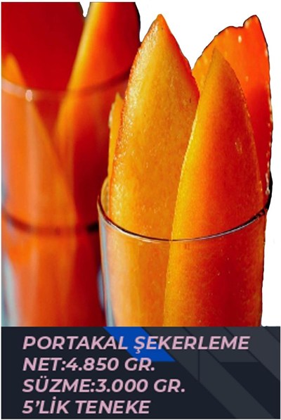 Portakal Şekerlemesi 5 kg