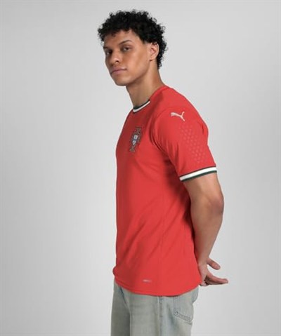 Portekiz İç Saha Erkek Kırmızı Futbol Forma 77919001