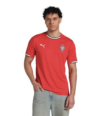 Portekiz İç Saha Erkek Kırmızı Futbol Forma 77919001