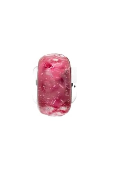 POSEİDONS JEWELLERY (204) Fantastik Pembe Murano Charm PEMBE Tek Ebat