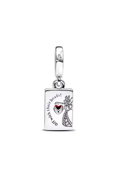 POSEİDONS JEWELLERY Gümüş KÖTÜLER Kupa Kızı Çift Sallantılı Charm Gümüş Tek Ebat