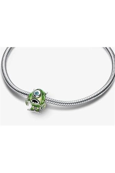 POSEİDONS JEWELLERY Mike Wazowski Charm Yeşil Tek Ebat