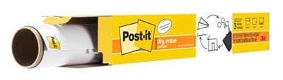 Post-it DEF32 Silinebilir Beyaz Tahta, Beyaz, 91, 44 x 61 cm