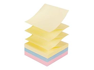 Post-it Pop-up Notlar, 3x3 inç, 12 Ped, Amerikanın 1 Numaralı Favori Yapışkan Notları, Beachside Café Koleksiyonu, Pastel Renkler, Geri Dönüştürülebilir (R330-12AP)