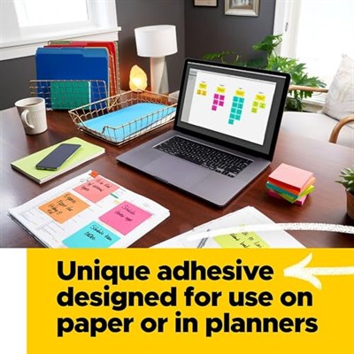 Post-it Pop-up Notlar, 3x3 inç, 12 Ped, Amerikanın 1 Numaralı Favori Yapışkan Notları, Beachside Café Koleksiyonu, Pastel Renkler, Geri Dönüştürülebilir (R330-12AP)