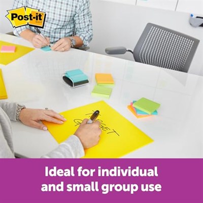 Post-it S per Yap kanl B y k Notlar, 28 cm x 28 cm, 1 Ped, 30 Sayfa/Ped (BN11)