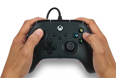 PowerA Xbox Series X|S için Kablolu Kumanda - Siyah