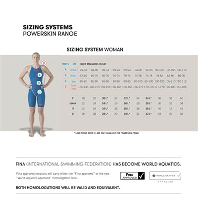 Powerskin Impulso Ob Kadın Siyah Yarış Mayosu 008603100