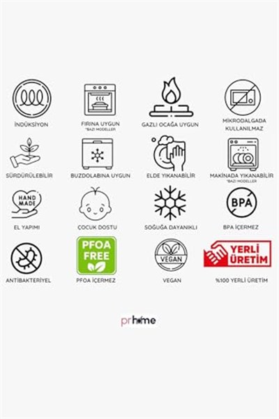 PR Home Allegro Gold Model Emaye Çaydanlık