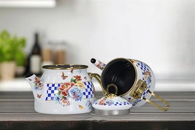 PR Home Allegro Gold Model Emaye Çaydanlık